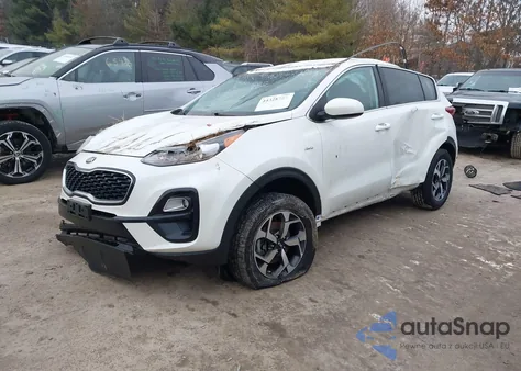 2022 Kia Sportage Lx z USA, uszkodzony, nr VIN KNDPMCAC5N7991756